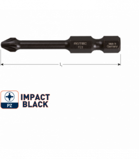 IMPACT insertbit PZ 2 L-50mm E 6,3  BASIC per 1