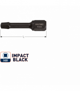 IMPACT insertbit SQD 3 L-30mm C 6,3  BASIC per 1