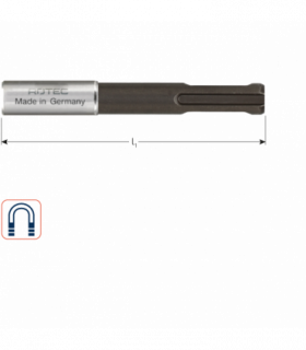 Magn. bithouder SDS-Plus x85mm, huls 11,0x35mm mit C-ring...
