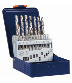 19 dlg. Cass. Spiraalb. Geslepen  1,0-10,0x0,5 mm per 1