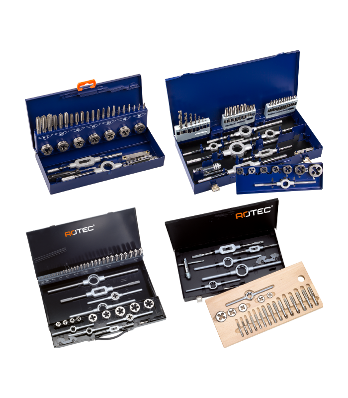 35 dlg. Cass. Handtappen + Snijplaten  M3-M24...
