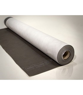 Diffusie dakfolie 140 gram grijs  1,5x75 Grijs