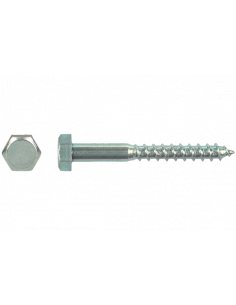 Houtdraadbout Din 571 * 10,00x30 Zn   (100st)