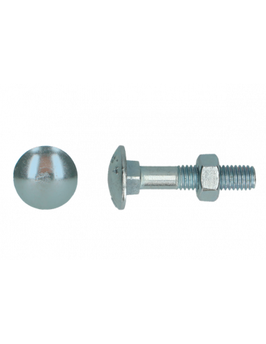 Houtbout 4.8 Din 603-555 M 10x130 Zn klein...