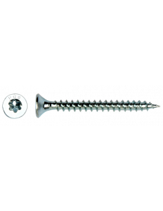 Spaanderplaatschr.VK-T * 5,00x60 Zn voldraad - dubbel...