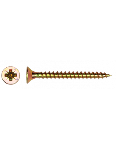 Spaanderplaatschroef VK-Z * 5,00x25 Zngeel...