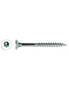 Spaanderplaatschroef VZK-T * 5,00x45 Zn (T25) Verzonken...