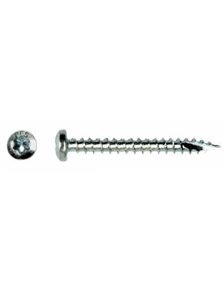 Spnderpltschrf pfs+ PH-T * 5,00x60 Zn (T25) panhead,T-drive,voldraad,punt 17  (200st)