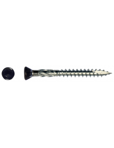 Potdekselschroef VZK-T zwart  * 5x40 Inox C2...