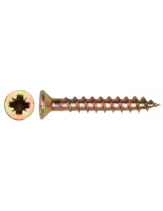 Spaanderplaatschroef VZK-Z * 3,00x16 Zngeel met kleine...