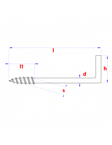 Schroefduimen * 4,40x80 Zn   (100st)