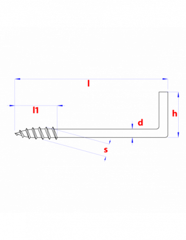 Schroefduimen * 5,00x100 Zn   (100st)