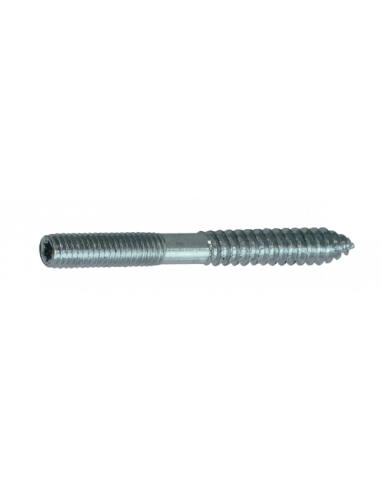 Stokeind zesk.sleutelvlak M  8x50 Zn met...