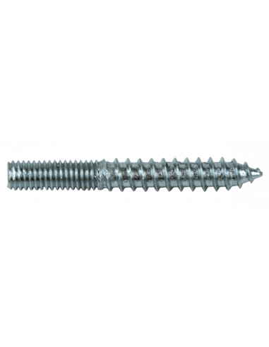 Stokeinden zonder sleutelvlak* M  5x25 Zn...