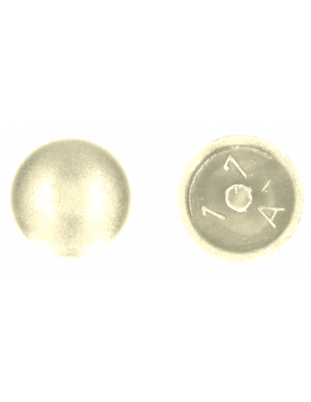 Afdekkap m.pin(12-2,5-6) Ral (1015-Licht ivoorkleu   (200st)