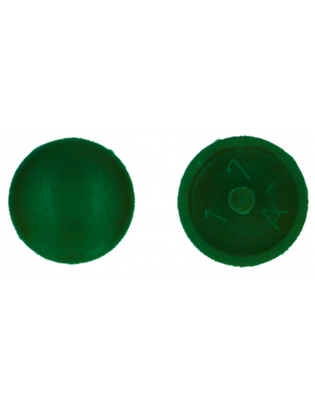 Afdekkap m.pin(12-2,5-6) Ral (6005-Mosgroen)   (200st)