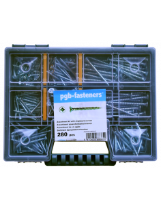 Assortimentsdoos met schroeven 280 dlg 3
