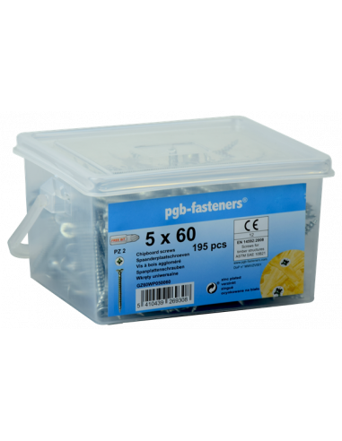 Spaanderplaatschr. VZK * 4x50 Z - Emmer (385)...