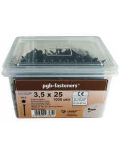 Snelbouwschroef TK * 3,50x35 gefosfateerd trompetkop en...