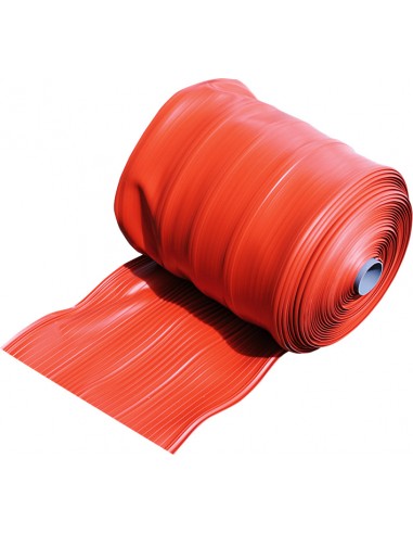 Kilband Soft op rol PVC 475mm  Rood 25 meter op rol