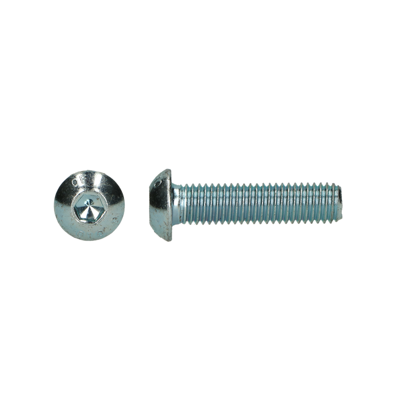 BZK.bolkopschr.10.9 DIN-EN-ISO 7380-1 M  5x10 Zn   (200st)