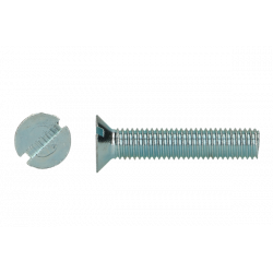 Metaalschroef VZK Din 963 M  8x25 Zn   (200st)