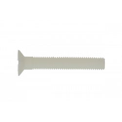 Metaalschroef VZK Din 963 M  4x30 PA6   (200st)