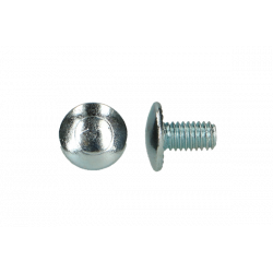 Gekartelde bout bolle kop 8.8 M  6x20 Zn volgens tekening...