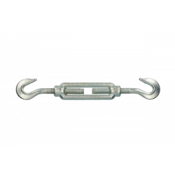 Spanwartel haak-haak Din 1480 M 10 Zn   (10st)