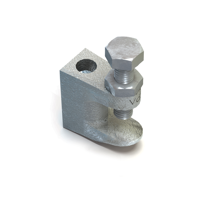 Lindapter flensklem type FL-2D M 10 Zn voor...