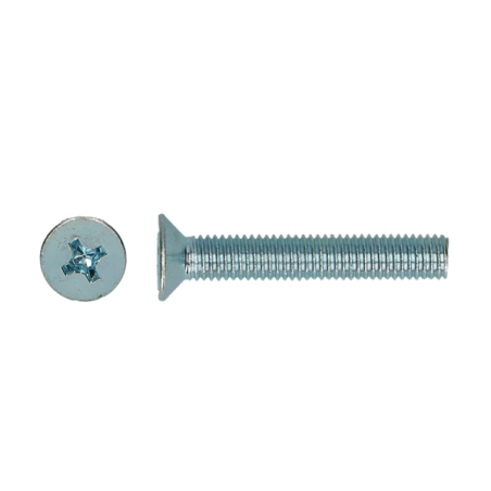 Metaalschroef kruis/ T-drive